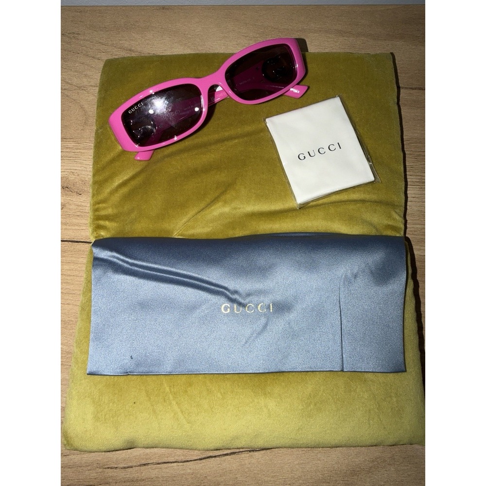 NEW GG1661S 004 GUCCI PINK WOMEN GUCCI SUNGLASSES